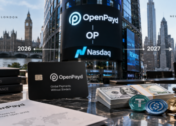 英國加密支付公司 OpenPayd 預計年底前 Nasdaq 上市、2027 年進軍美國