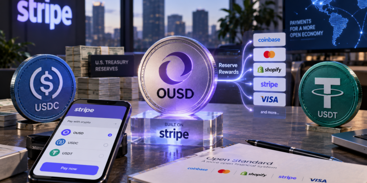 Stripe 發行新穩定幣 OUSD:準備金收益回饋夥伴,會威脅 Circle / Tether 獲利模式?