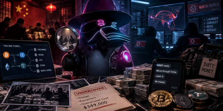 超猛！ZachXBT 自掏 35 萬鎂臥底中國洗錢集團：揭北韓駭客逾 10 億美元洗白產業鏈
