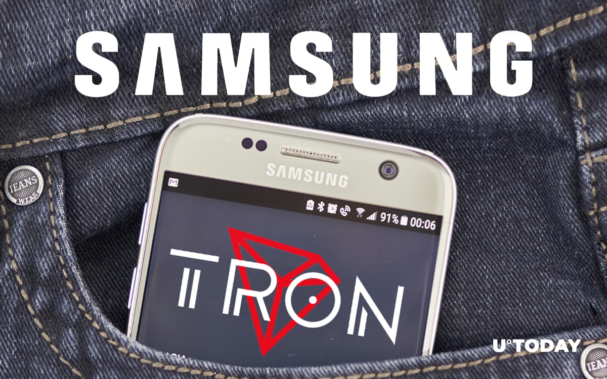 Tron｜三星「去中心化應用程式商店」宣布支援 TRX 後，波場帳戶數突破 400 萬
